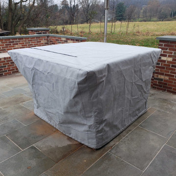Custom outdoor kitchen cover