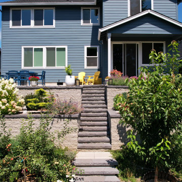Make the best use of your sloped backyard
