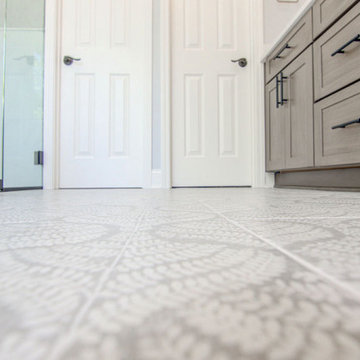 Classic & Clean Primary Bath Remodel Overland Park, KS