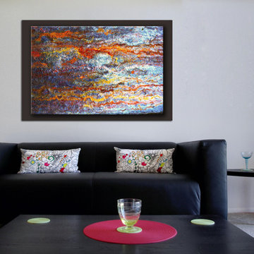 Abstract Artwork "My Rust Run-neath Over"