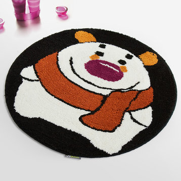 Naomi - Winter Bear Kids Room Rugs (23.6 by 23.6 inches)