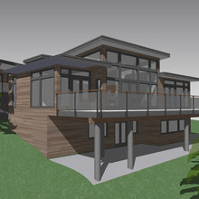 Windows - rear of residence