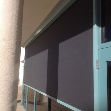 Exterior Screen Shades at San Juan College