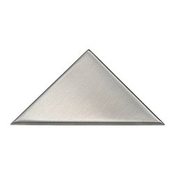 4"x 4" x 5 1/2"-Triangular Stainless Steel Tiles - Kitchen Products