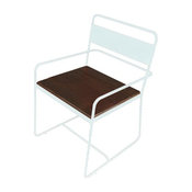 Repast Chair, Zinc