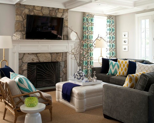  Grey  Sofa  Home Design  Ideas  Renovations Photos