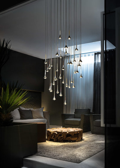 Модернизм Семейная комната Stue - Studio Italia Design - Rain