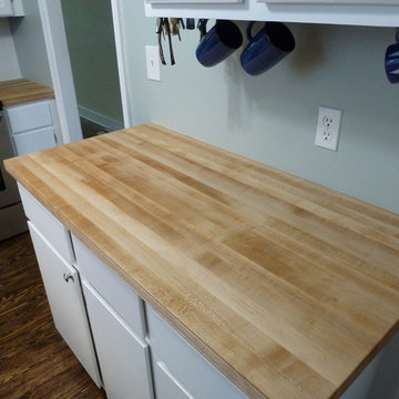 Custom Hard Maple Wood Countertops