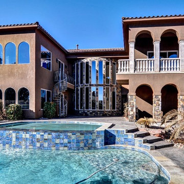 Featured Listing - Old World European Stone Cliff Home