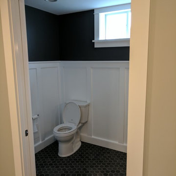 Powder Room in Finished Basement, Harrisburg, PA