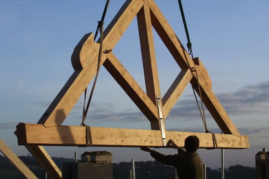 King Truss , made for New Build House, made by Chris at Greenhill JoInery