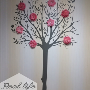 Customer Lifestyles: Spring Tree with Flowers