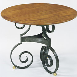 The No. 660 French Scroll Table - Dining Tables