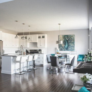 Kitchen and Eating Area