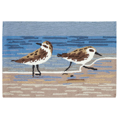 Frontporch Sandpipers Indoor/Outdoor Rug Lake 2'6"x4'