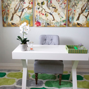 Vibrant Home Office