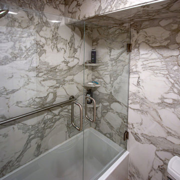 Tyvarian Cultured Marble Shower