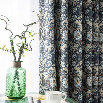 Bright Style, Dark Rooms — Floral Blackout Curtains!