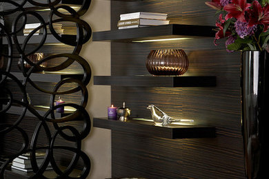 This is an example of a modern living room in London.