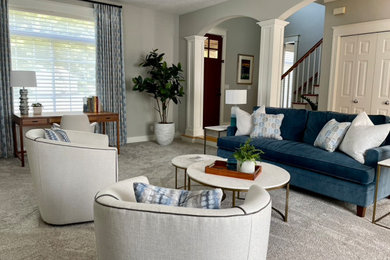 Living room - living room idea in Grand Rapids