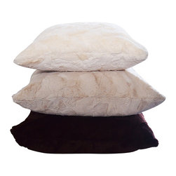 Dreamy Fur Accent Pillows - Decorative Pillows
