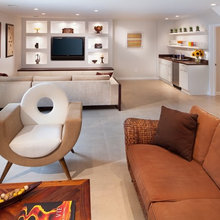 bar in tv nook