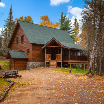 Concrete Log Siding Homes