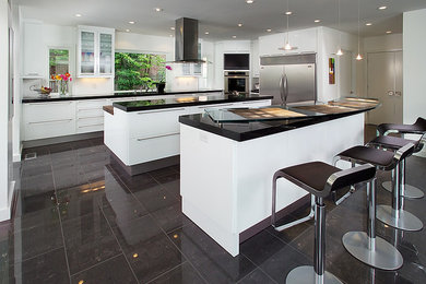 Inspiration for a contemporary kitchen remodel in Other