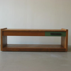 Basis Coffee Table - Teak & Lacquer - Coffee Tables