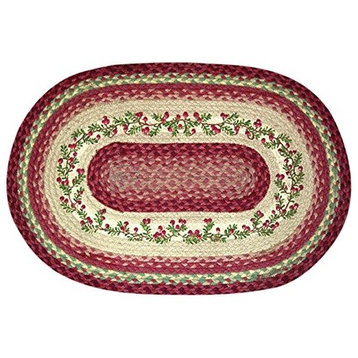 Op 390 Cranberries Oval Patch 20"X30"