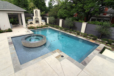 Elegant pool photo in Houston