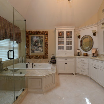 Spacious master bath