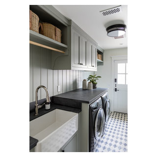 MGD x Nellie Gail - Traditional - Laundry Room - Orange County - by ...