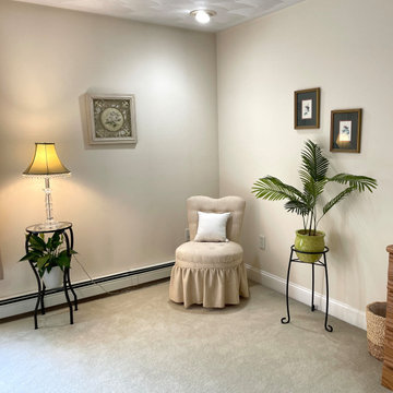 Formerly empty corner