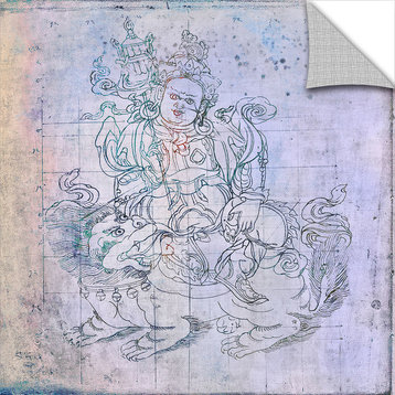Buddha Remix V Decal, 24"x24"
