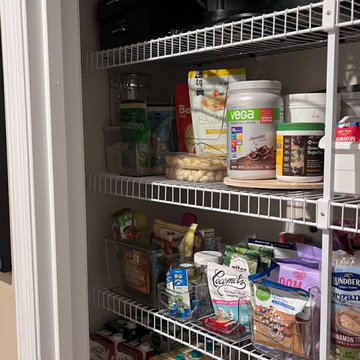 Pantry revamped for healthier eating