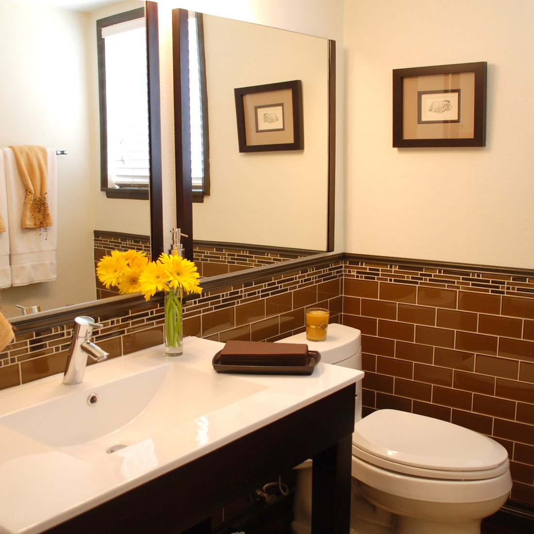 Transitional Kitchen & Bath Remodel