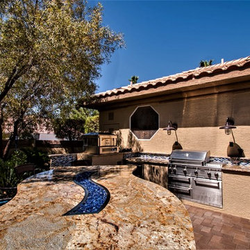 Project Outdoor Kitchen + Fire Table