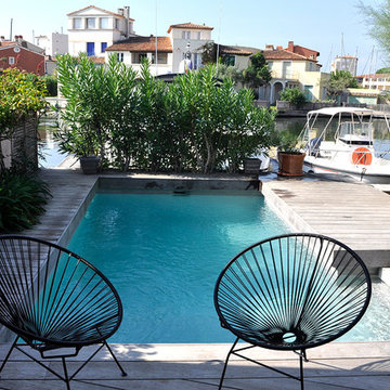 Maison, Port Grimaud, architecte d'intérieur: Nancy Geernaert