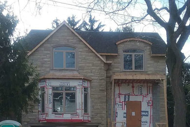 New single family house-under construction