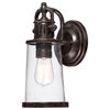 Quoizel SDN8405IB One Light Outdoor Wall Lantern Steadman Imperial Bronze