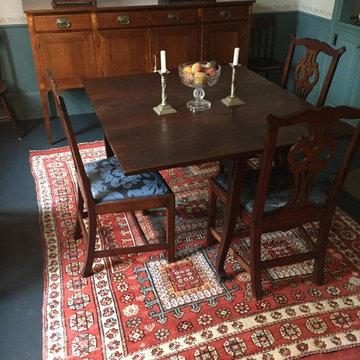 Old New England farmhouse