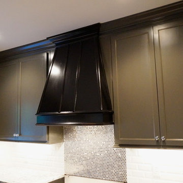 Modern Kitchen Makeover-Cabinetry, Granite, Backsplash, Lighting