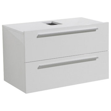 Fresca FCB8080 Medio 31-3/8" Engineered Wood Vanity Cabinet Only - White