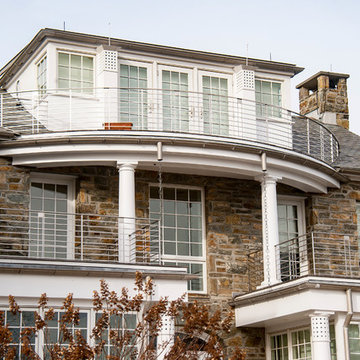 Vermont Slate with Freedom Gray Flashings