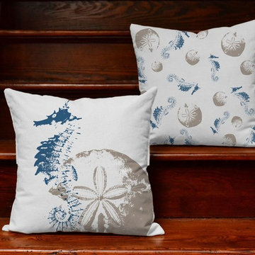Nautical and Beach Throw Pillows