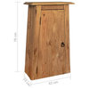 vidaXL Bathroom Vanity Bathroom Cabinet Vanity Linen Cabinet Solid Wood Pine