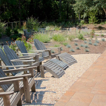 Poolside Perennial Garden