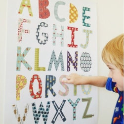 Olli Ella Alphabet Poster - Prints And Posters