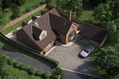 Design ideas for a medium sized rural home in Hertfordshire.